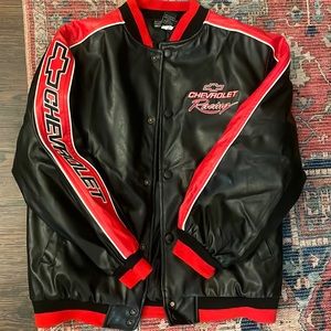 Vintage Chevy racing jacket